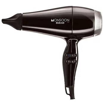 Ceriotti Monsoon 3400 Black Hair Dryer (čierny) - Profesionálny sušič vlasov